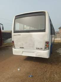 A picture of TATA bus long frame
