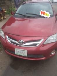 A picture of 010 model Toyota Corolla With absolutely nothing to fix Jst
