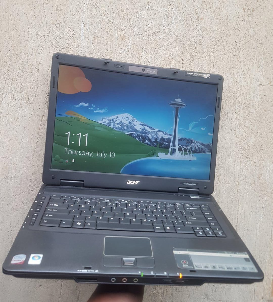 A picture of Acer laptop
