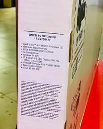 A picture of NEW BOXED HP OMEN 17 i9 HEAVY DUTY LAPTOP MODEL