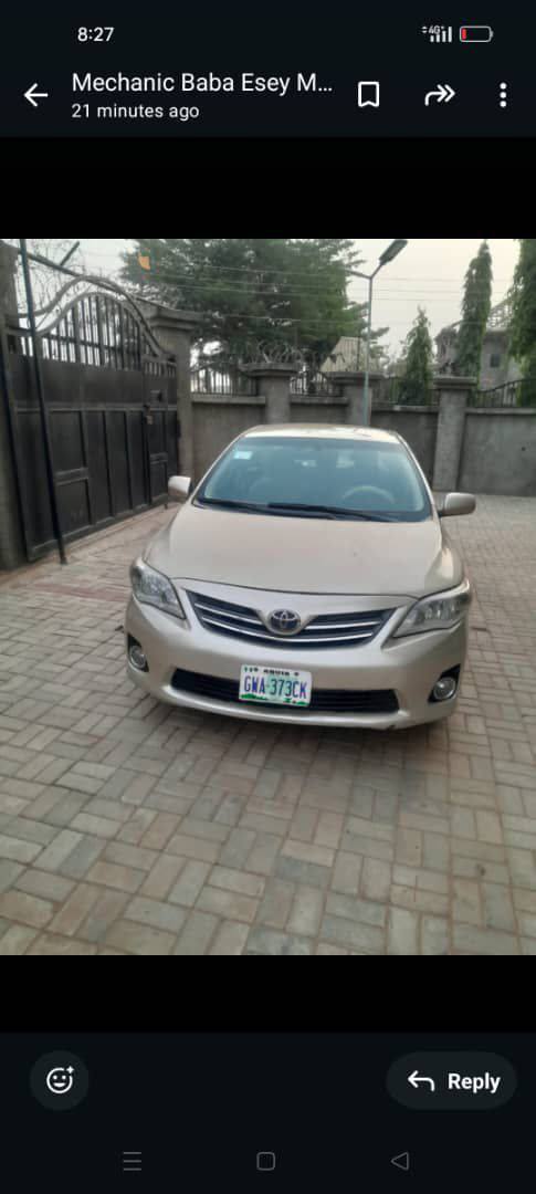 A picture of  2013 Toyota Corolla Barely Used Few months of use