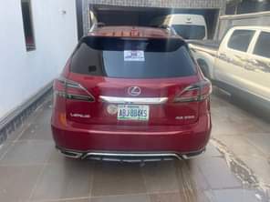 A picture of URGENT SALES Very Clean and Sound Lexus RX350 2011 Model
