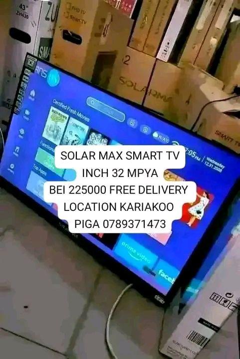 A picture of 185000 LED TV INCH 32 MPYA NA 225000 SMART TV