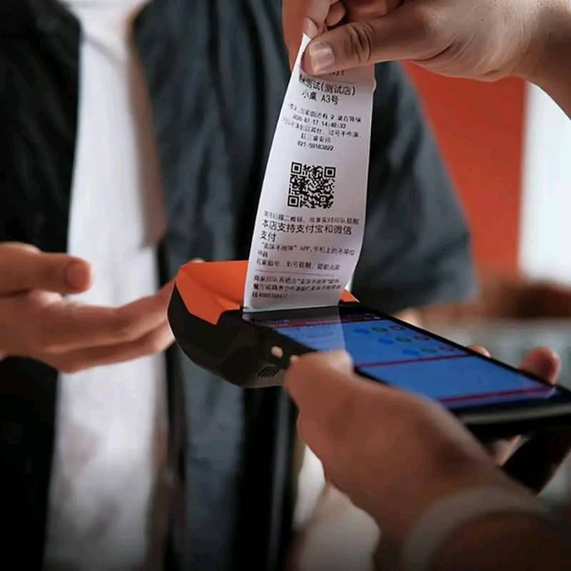 A picture of Pos machines