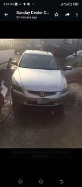 A picture of Hounda Accord V6 engine and transmission and ac is work