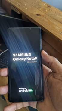 A picture of Samsung Galaxy Note 9