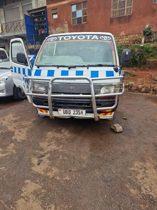 A picture of Kigege taxi hiace drone