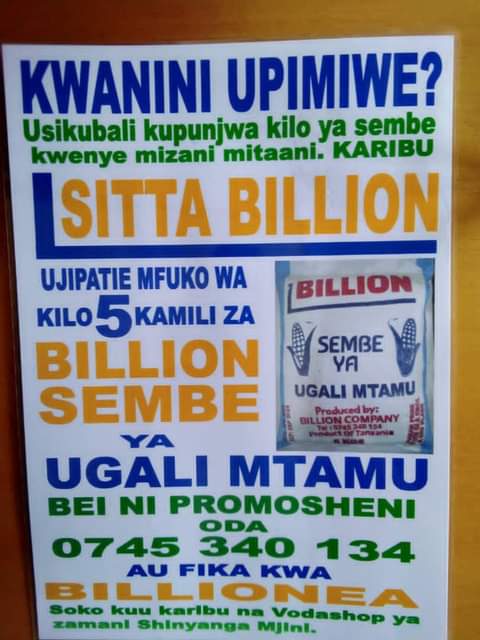 A picture of Karibu BILLION PROMOSHENI COMPANY
