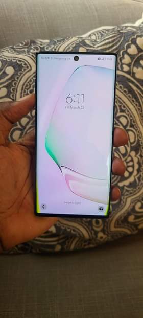 A picture of Samsung galaxy Note10