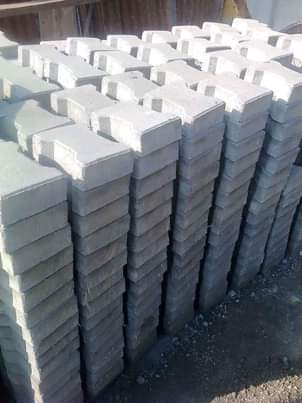 A picture of pavers