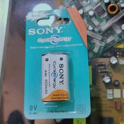 A picture of Rechargeable batteries AA AAA and other types