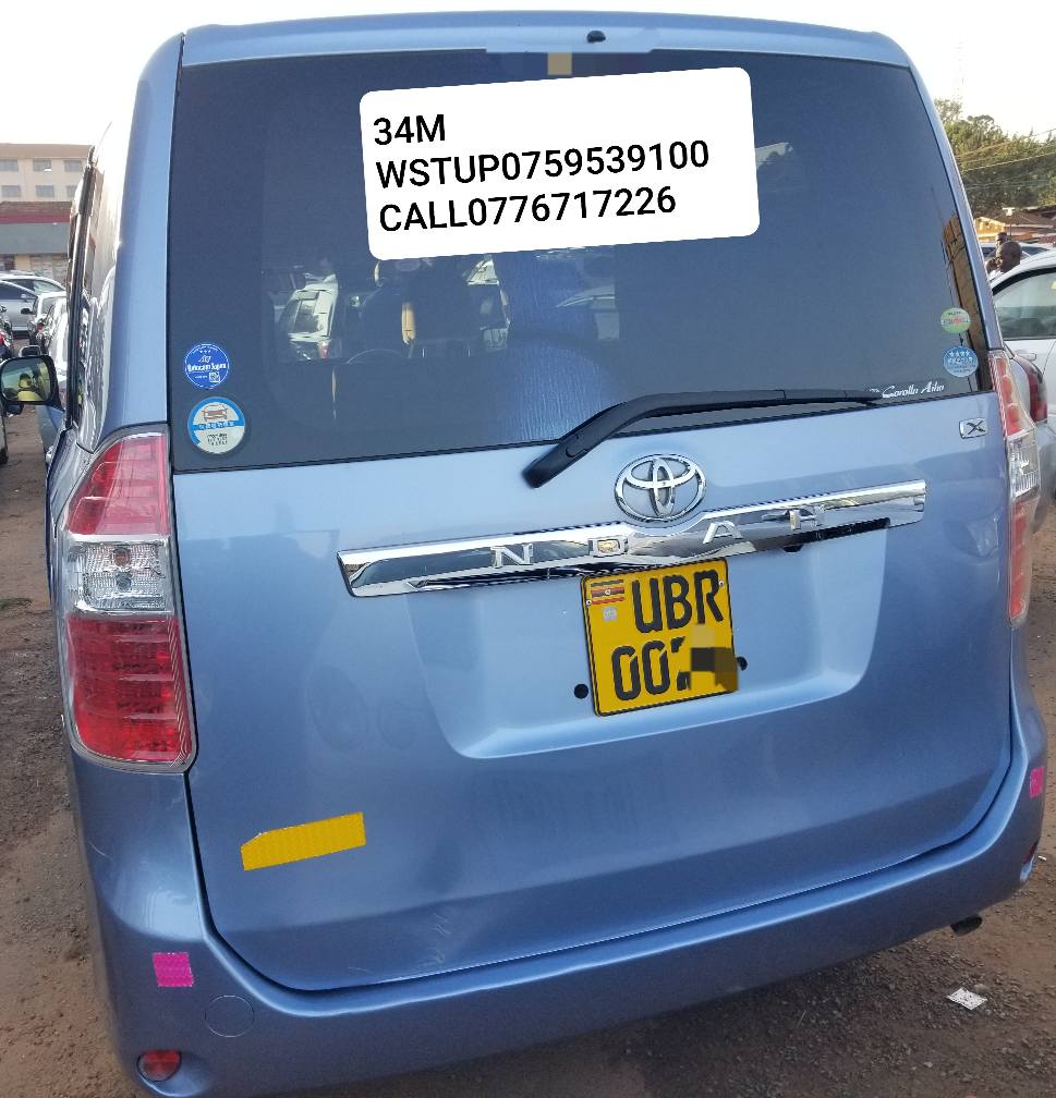 A picture of TOYOTA NOAH UBR PRICE 34M WSTUP0759539100 CALL0776717226