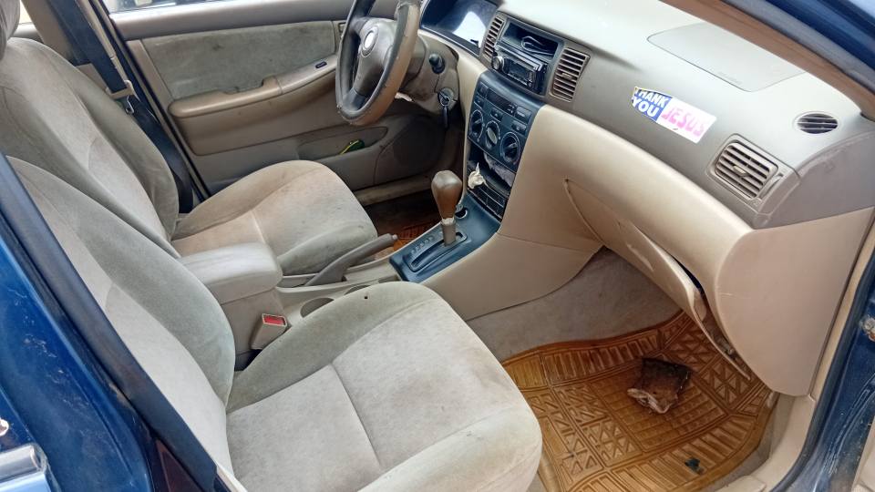 A picture of Toyota corolla