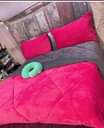 A picture of 4pc coral velvet Duvet