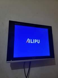 A picture of 19 inches tv analog