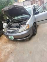 A picture of Toyota corrola 2004