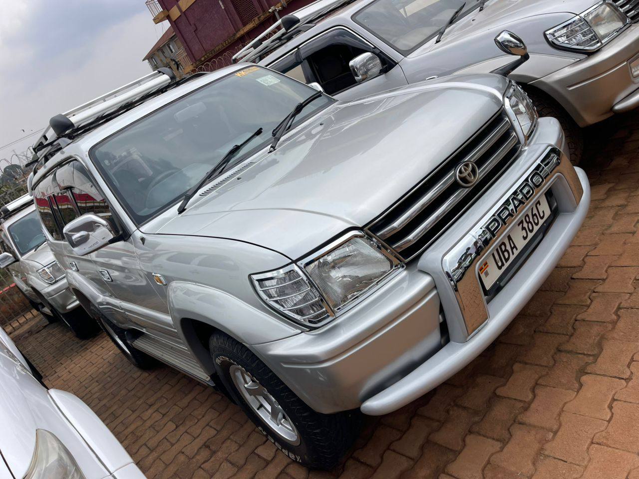A picture of Toyota cars on sale