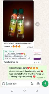 A picture of Virgin face and body oil
