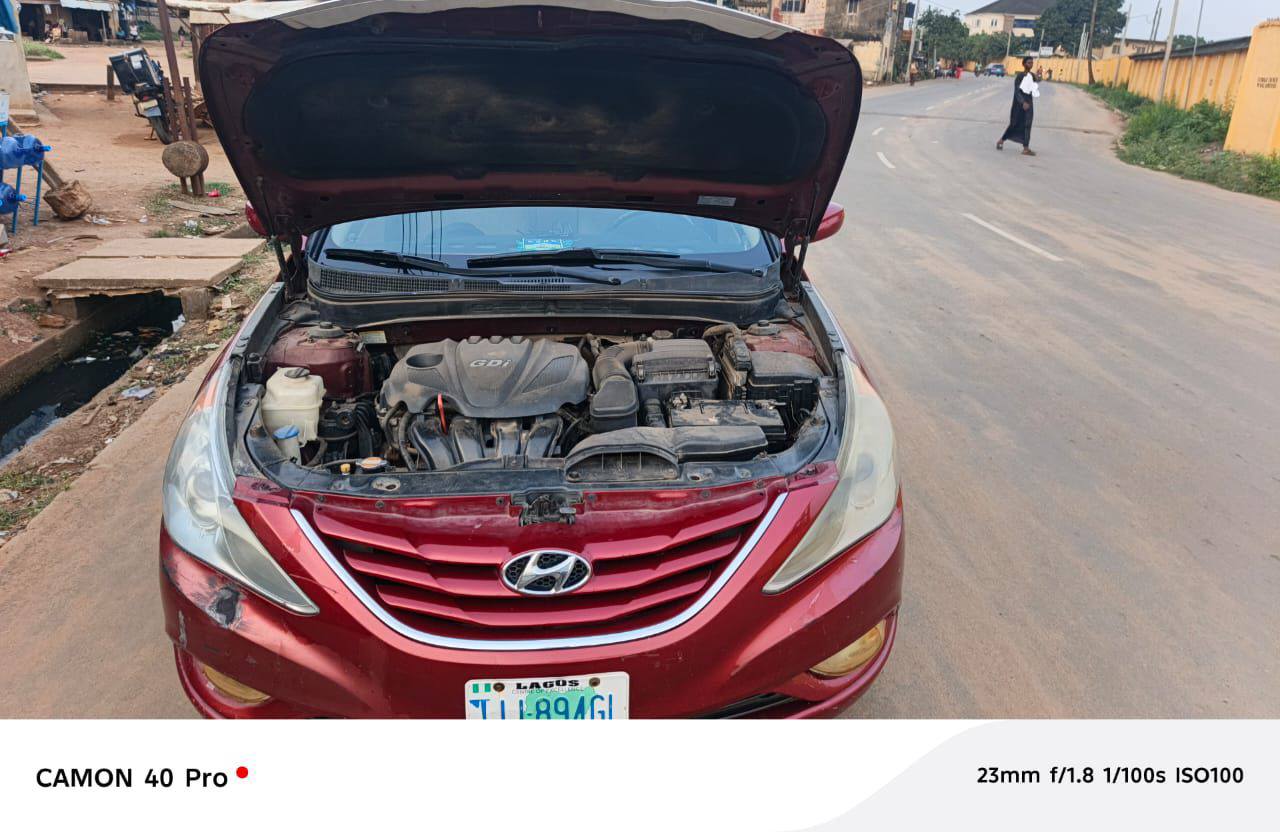 A picture of NEATLY USED HYUNDAI SONATA FOR SALE AT LAGOS