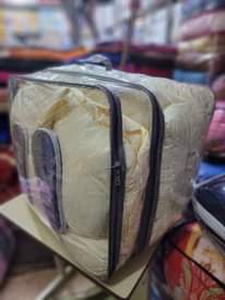 A picture of 10pc Cotton duvets 280 000 package has 1duvet 2bedsheets 2pillowcases