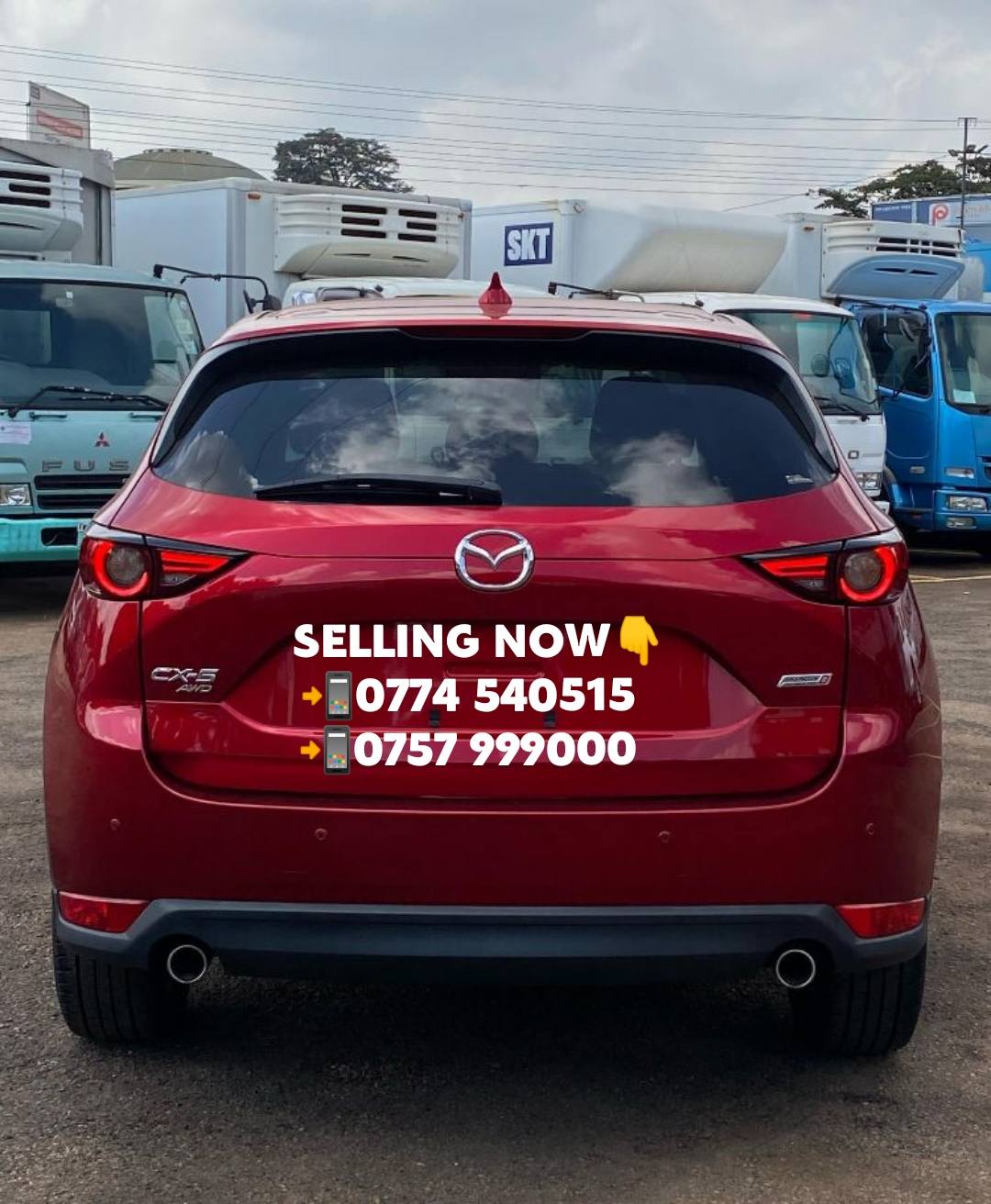 A picture of SELLING NOW MAZIDA CX 5