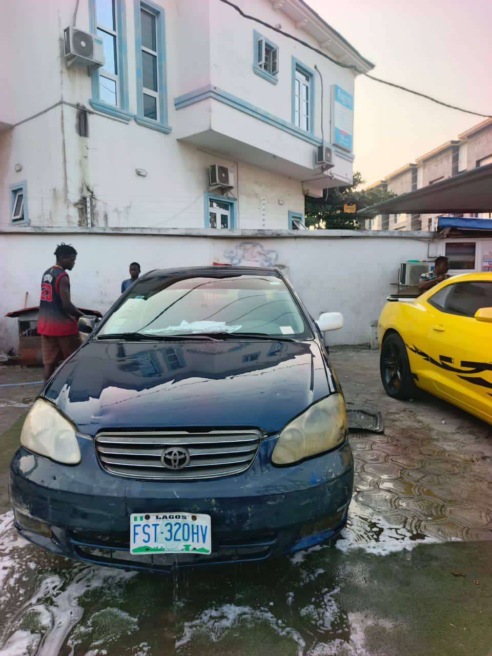 A picture of Toyota Corolla 2006 Engine 100 Gearbox 100 Ac 100 Partly