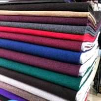 A picture of Wall to wall woolen carpets