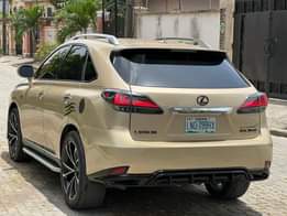 A picture of 2011 registered Lexus Rx350 upgraded to 2020 Few months used