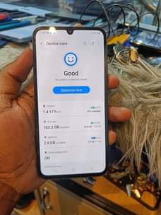 A picture of GALAXY A34 5G AT ONLY 780K.... SWAPS ALLOWED
