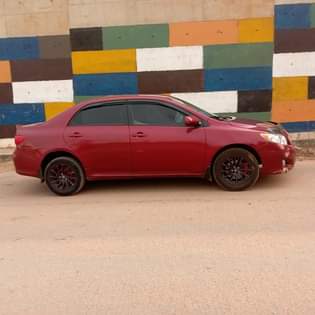 A picture of Registered 2009 Toyota Corolla With Duty