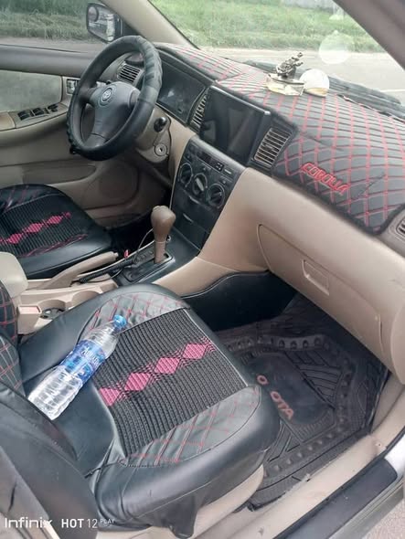 A picture of Distress sale Toyota corolla 2004 model with untempered Engine and