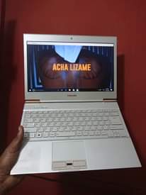 A picture of slim laptop Toshiba core i5
