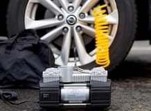 A picture of 12V Dual Cylinder Air Compressor Pump Tool Kit Box