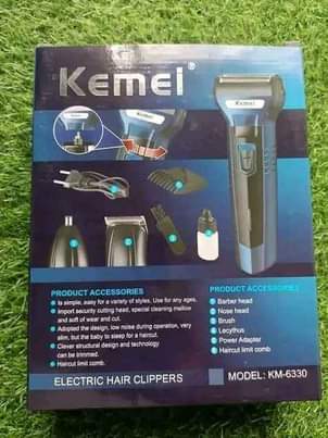 A picture of KEMEI 6330 Electric Rechargeable Hair Trimmer Hair Clipper