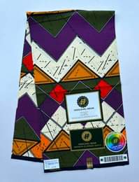 A picture of Kitenge fabric cotton pure 6 meters