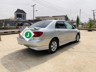 A picture of Few months registered 2007 Toyota Corolla sports in perfect condition