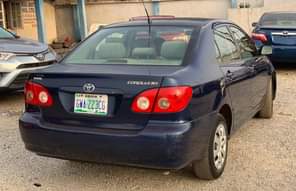 A picture of FIRST BODY An Extremely Home Used Toyota Corolla 2005 Model