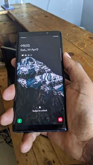 A picture of Samsung Galaxy Note 9