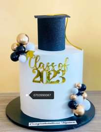 A picture of Graduation cakes