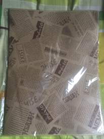 A picture of WAX PAPER FOR FOOD AVAILABLE Ni mzurii zippo mia kwenyee