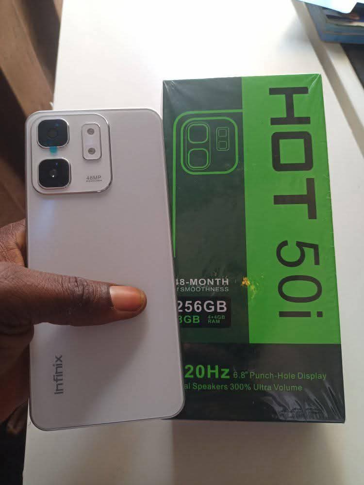 A picture of Infinix hot 50i for sale at low price