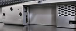 A picture of Samsung sound bar with wireless sub