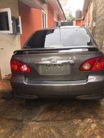 A picture of 2006 corrola sport