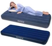 A picture of Air mattresses in all sizes with a free pump