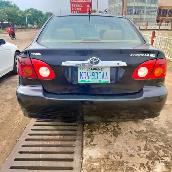 A picture of Corolla 04 PURE FIRSTBODY Dm or Call 07063306085 Price 3