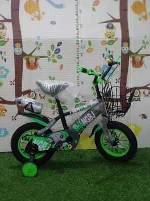 A picture of Kids bicycles
