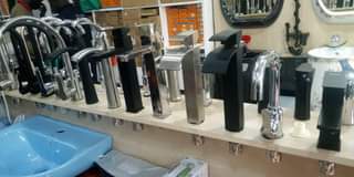 A picture of Sinks mixers now available Prices vary depending on size n