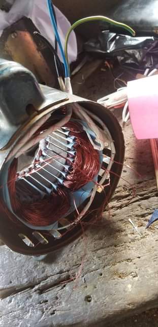 A picture of All kinds of motor rewinding a undertaken