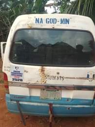 A picture of Shuttle bus for sale 700k the Engine is having metal