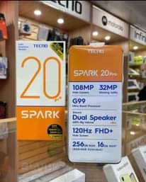 A picture of TECNO SPARK 20 PRO